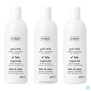 지아자 산양유 단백질 손상모 샴푸 추천 400ml X3개