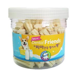 국내산 부드러운 강아지껌 소화흡수 노령견용 개껌 치석제거간식 치약껌