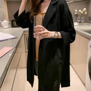 데일리룩 간절기 의류 여성 봄 점퍼 자켓 - 마 아우터 코트