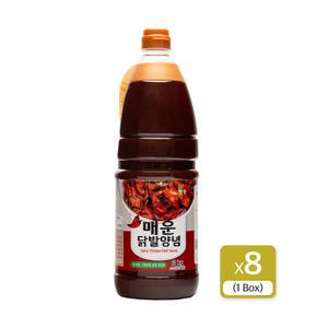 첫맛 매운닭발양념 2kg 8개입 닭발 제육볶음 청우식품