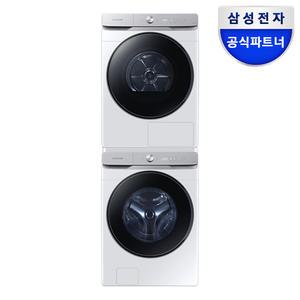 삼성 AI 세탁기건조기 세트 WF21DG6650BW+DV21DG8600BW 21kg+21kg  화이트