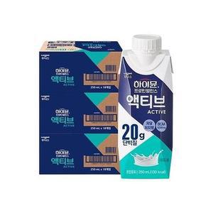 일동후디스 하이뮨 프로틴 밸런스 액티브 밀크 250ml x 18개 3박스