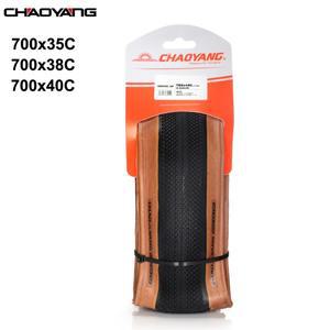 ChaoYang 자전거 자갈 타이어 700c 700x40C 38C TLR 튜브리스 준비 60TPI 도로 700x35C 적합 29er mtb SPS