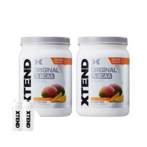 엑스텐드 BCAA 50서빙 망고맛 2통 쉐이커 선택