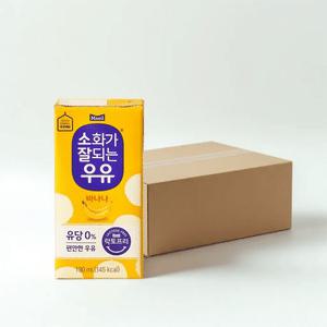 매일 소화가잘되는우유 바나나 멸균우유 24팩