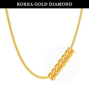 [한국금다이아몬드] 순금 목걸이 24k 금 여자 체인 줄 18.75g