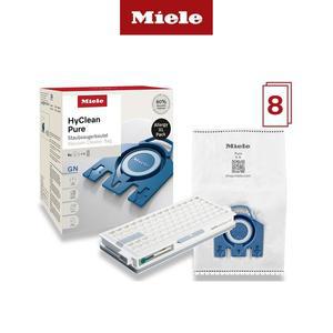 [MIELE][Miele 본사] 밀레 청소기용 HyClean Pure GN 알러지 XL팩 (먼지봉투 8매+헤파필터 SF-HA50 1개)