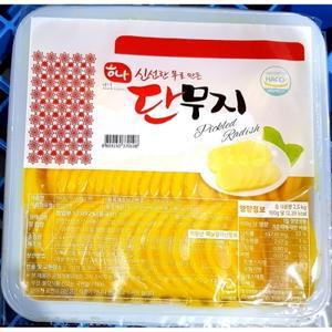 반달 단무지 하나 냉장 2.6Kg
