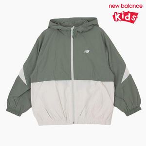 뉴발란스 키즈 후드형 우븐 바람막이 NK9AFB121U-49 바람막이 _