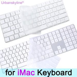 IMac 매직 A1644 A1843 A1314 A2449 A2450 용 키보드 커버 apple 호환 Bluetooth 실리콘 보호기 스킨 케이