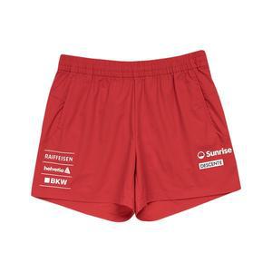 [데상트] SWISS SKI 인스파이어드 경량 쇼츠 SP223EHP59RED