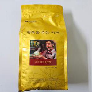 맥널티 행복을 주는 커피 리치 헤이즐넛향 분쇄 1kg 1개
