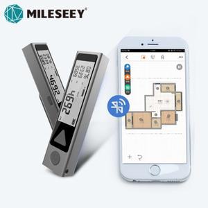 MILESEEY M120 레이저 줄자 30M 금속 질감 블루투스 거리 측정기 DIY 매니아를 위한 정장