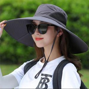 챙넓은 모자 여성 남자 커플 벙거지모자 사파리 사이즈조절 버킷햇 정글 캠핑 휴양지 바캉스 여름 산책