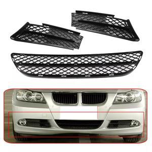 전면 하부 범퍼 그릴 커버 공기 흐름 2006 2008 BMW 호환 3 시리즈 E90 세단 325i 330i 2005