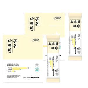 자연공유 단백한 프로틴바 공유 크런치 255g × 2박스