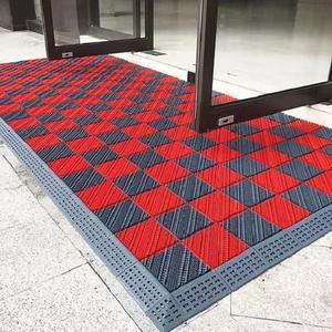 조립 카디매트 발매트 현관 미끄럼방지 60x90cm 싱글 회색 빌딩 레드 60x90 빌당