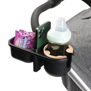 3IN1 유모차 컵홀더 스마트폰거치대 피치정리 수납포켓 유모자 휴대폰 음료 젖병 야외용 꽂이