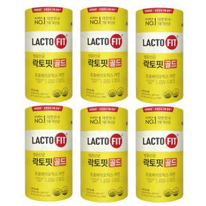락토핏 종근당건강 락토핏 골드 2g x 50포 x 6통 프로바이오틱스 아연 RBF
