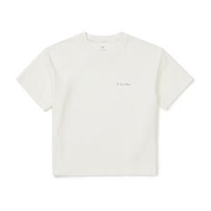 [스노우피크] 소로나 여성 트로피컬 반팔 티셔츠 Off White S25MWFTS71-OW