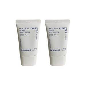 이니스프리 히알루론 수분 선크림 50ml x 2개 SPF 50+ PA++++