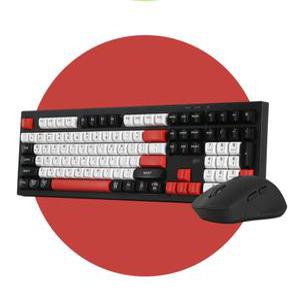 무선 키보드 마우스세트 블루투스 LED백라이트 멀티페어링 무소음 높이조절