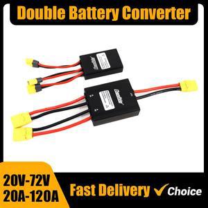 듀얼 배터리 방전 변환기 동시 연결 어댑터 균형 모듈 Ebike 부품 20V-72V20A-100A