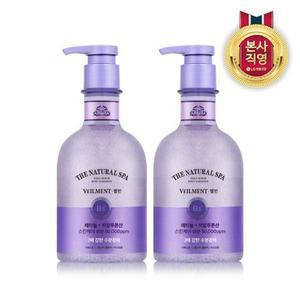 [엘지생활건강]벨먼 스파 수분광채 자스민 스크럽 바디워시 400ml x 2개