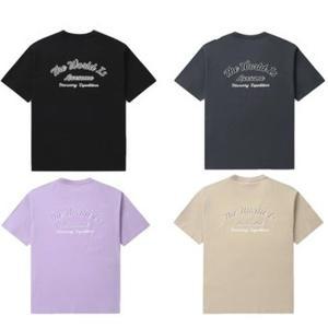 [디스커버리](강남점)[24SS] 디스커버리 바시티 백로고 반팔티셔츠 (DXRS55043)