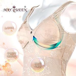 [메이퀸][MAY QUEEN] 쟈가드 무빙 메쉬 홑겹 브라 런닝 mrb7325