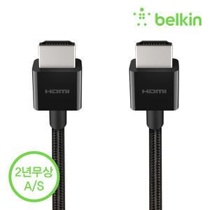 [벨킨] 울트라 HD 고속 2.1 HDMI 케이블 1미터 4K/120Hz 8K/60Hz HDR VRR AV10176bt1M