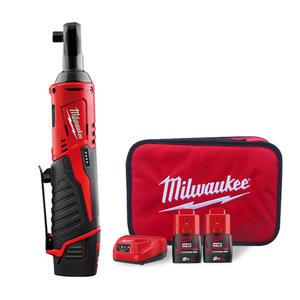 밀워키 충전 라쳇렌치 12V M12IR-202B 2.0Ah 3/8인치