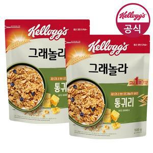 [켈로그]시리얼 통귀리 그래놀라 500gx2개