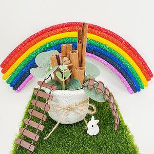 [오피스스쿨] DIY 데코 찰흙 계피 화분 만들기 (1인세트) 시나몬스틱 여름만들기 DIY 벌레퇴치