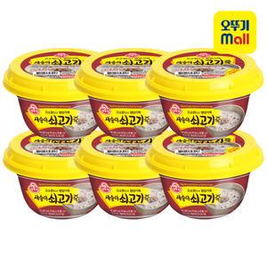 오뚜기 새송이 쇠고기죽 285gx6개