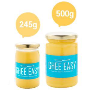유기농 기 이지 정제 버터 245g 500g GHEE EASY 쿠킹 오일 식용유 대용 방탄 커피 코르탈리아