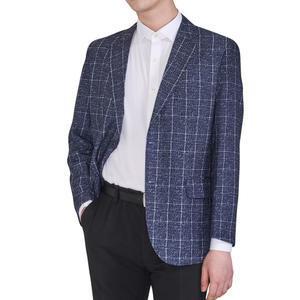 남자 여름 정장 콤비 자켓 남성 케주얼 마이 체크 신사 세미 쿨 GB2032