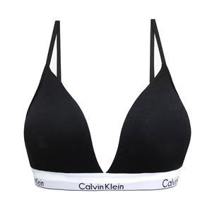 [Calvin Klein]캘빈클라인 언더웨어 CK 여성 모던 코튼 트라이앵글 브라렛 속옷 블랙 QF5650-001