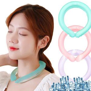 [KC안전인증 원쁠원]친환경 아이스 넥쿨러 쿨 넥밴드 냉감 멀티 쿨링 쿨스카프 여름 캠핑 등산 골프 얼음