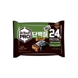 닥터유 프로 단백질바 크런치 미니 280g 27개입 2개