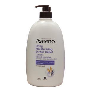 Aveeno 아비노 데일리 모이스춰라이징 스트레스 릴리프 로션 라벤더향 1000ml