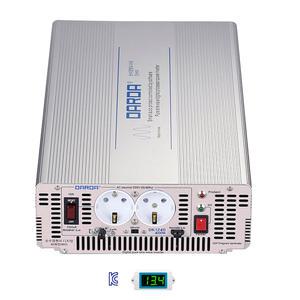 국산 다르다 KC인증 순수정현파 인버터 모델번호 DK2440A 입력 DC24V to 출력 AC220V 최대 4000W Pure Sine wave Inveter 에어컨 공구 LED 밥솥 전자렌지 등 많은 반도체 칩이 내장된 정밀회로 전자 전기기기 구동용