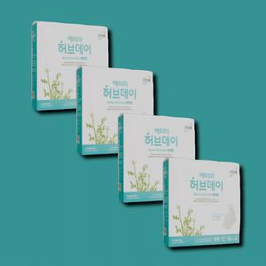 애터미 생리대 중형 허브데이 40개 x 4팩 (총160개)