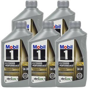 [기타]모빌원 Mobil1 ep 5w30 946ml 5개 엔진오일 gx