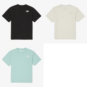 [노스페이스키즈](강남점)NT7UQ01 키즈 아이스런 숏 슬리브 라운드티 KS ICE RUN S/S R/TEE