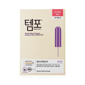 템포 내추럴 슈퍼 슈퍼 16개입 3개