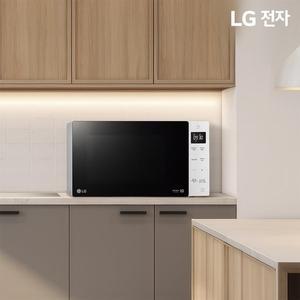 [LG]전자 전자레인지 MW23GD 23L 1000W 출력조절 스마트인버터 판넬 터치 블랙 화이트