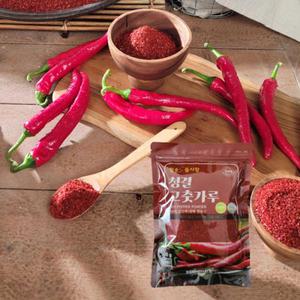 24년 햇 청송 들사랑 청결 고춧가루 (500g*8봉) / 총 4kg