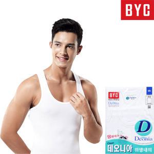 BYC 데오니아 땀냄새 억제 남성 런닝 3매 세트