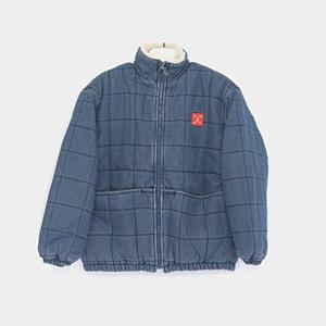[보보쇼즈]보보쇼즈 24FW BC로고 빈티지 데님 퀼티드 남아 자켓  B224AC127 421